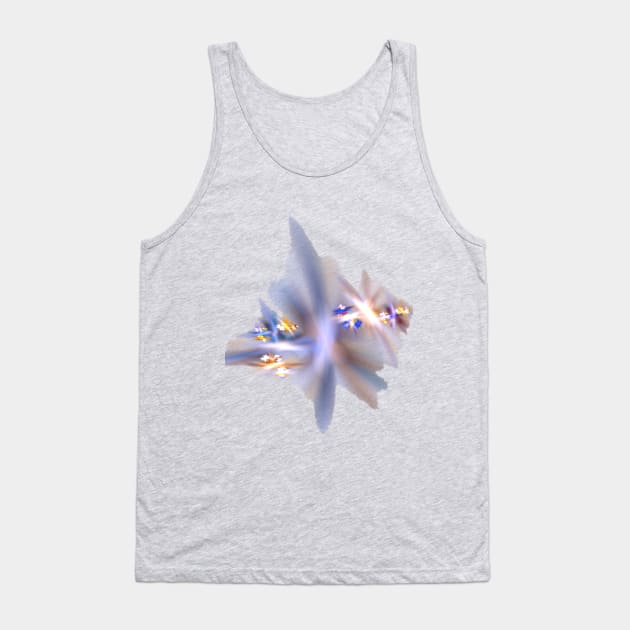 Light Speed Fractal Tank Top by garrettsgardens